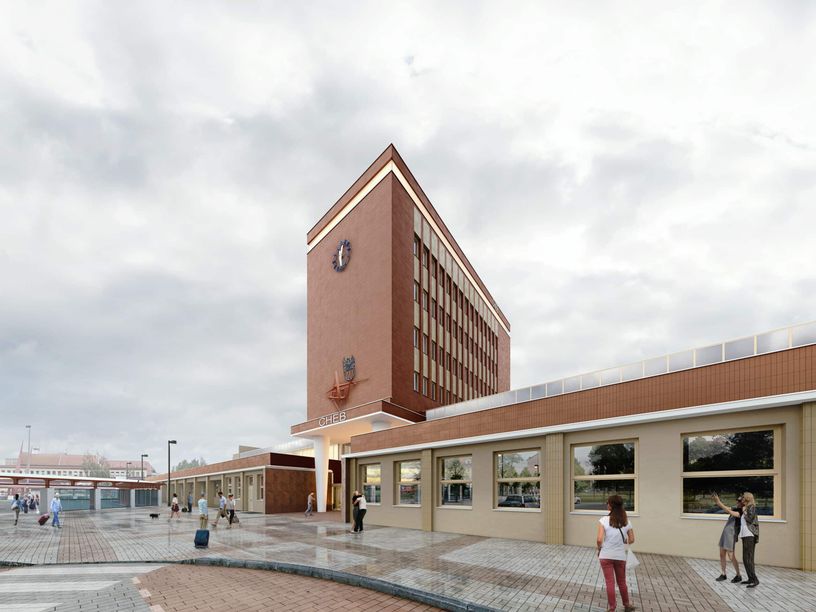 Vlakové nádraží Cheb