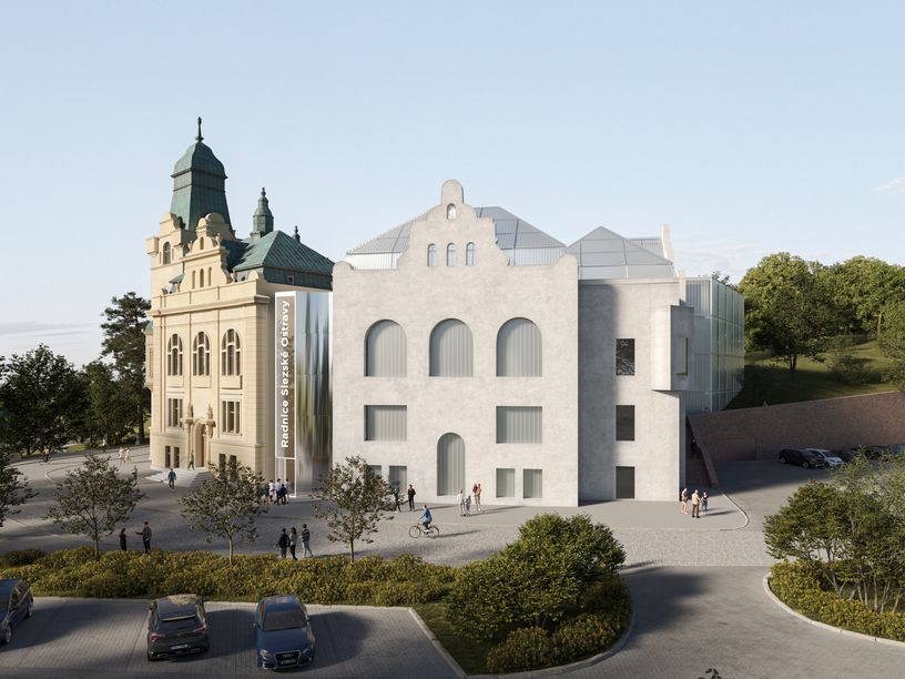 Přístavba Slezskoostravské radnice